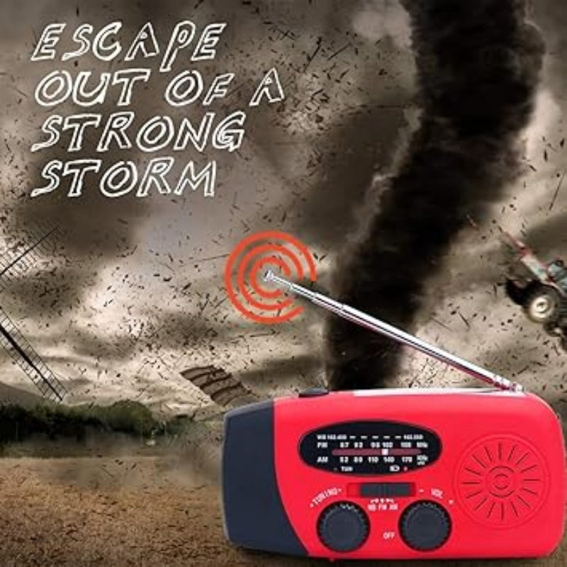 🔥2026 New Arrivals: 50% Off for a Limited Time!🔥Multifunctionele Draagbare Noodradio op Zonne-energie