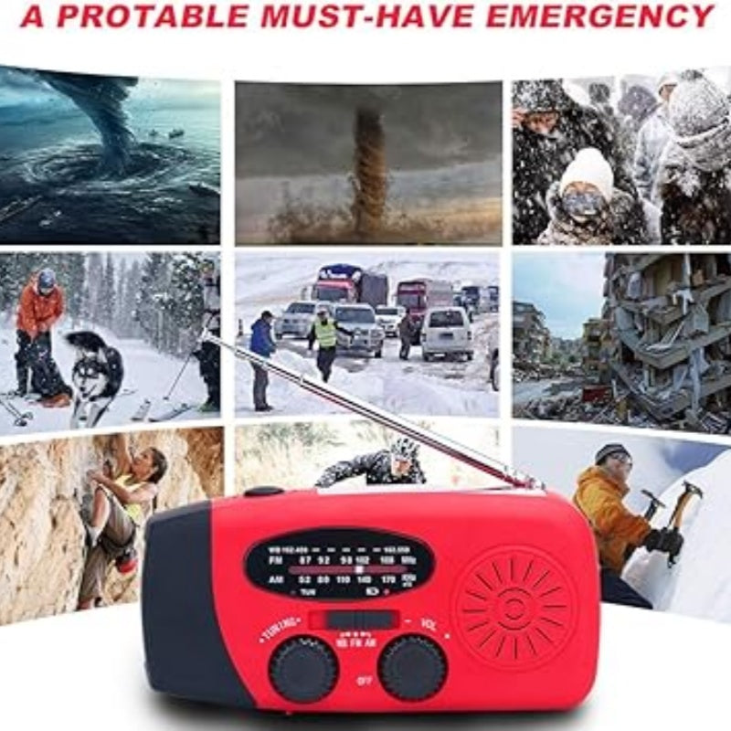 🔥2026 New Arrivals: 50% Off for a Limited Time!🔥Multifunctionele Draagbare Noodradio op Zonne-energie