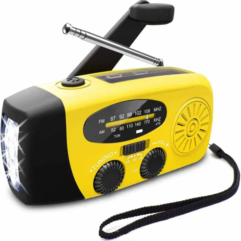 🔥2026 New Arrivals: 50% Off for a Limited Time!🔥Multifunctionele Draagbare Noodradio op Zonne-energie