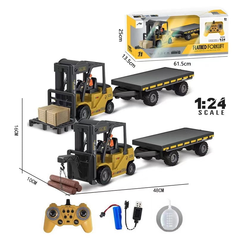 RC Container Truck with Lights & Sound Kit