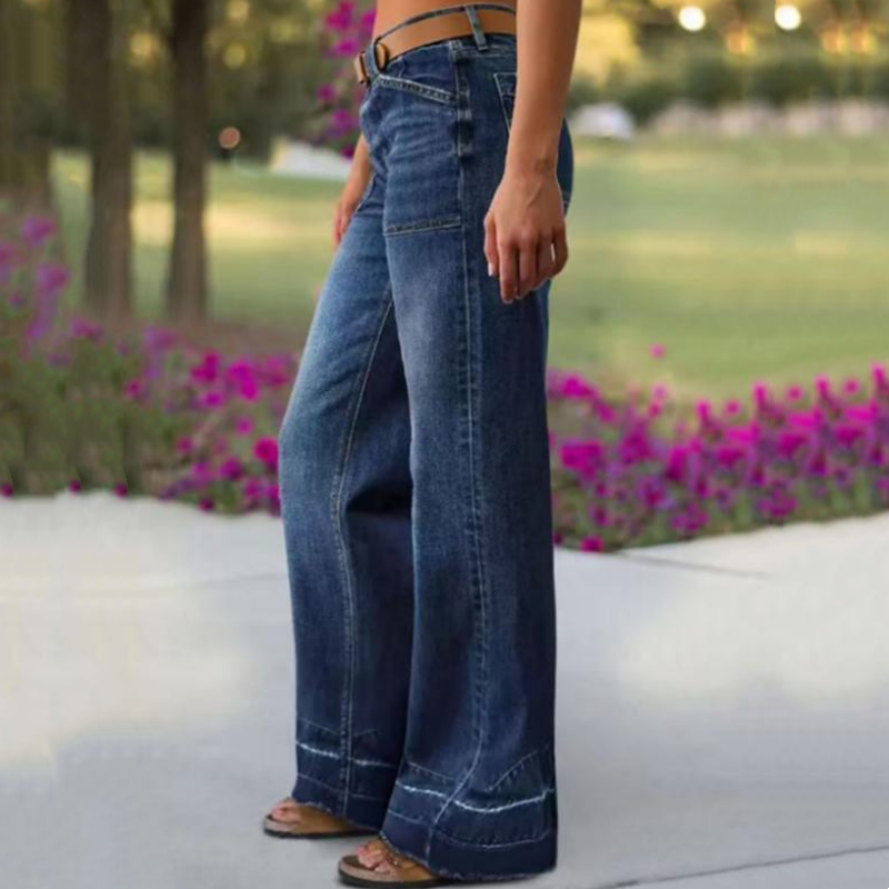 📢📢60%  OFF !! ⏰Women's Retro Flare Jeans with Pockets