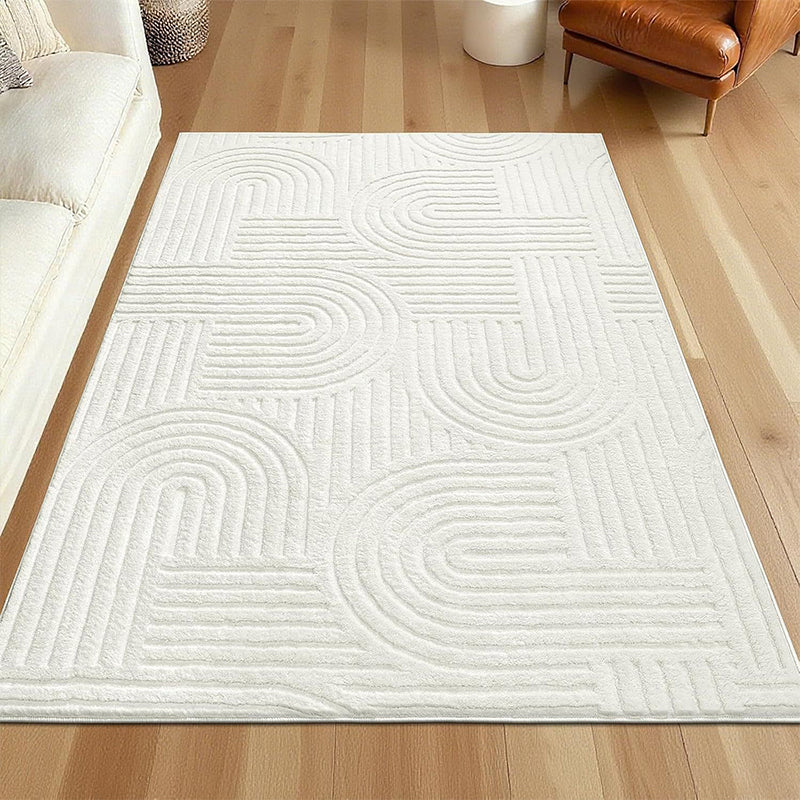 🛋️ HOT SALE! ⚡ Soft Arch Pattern Area Rug – Ultra Soft & Fluffy, Modern Arch Design, Non-Slip Bottom, Washable & Ideal for Living Room Bedroom ✨