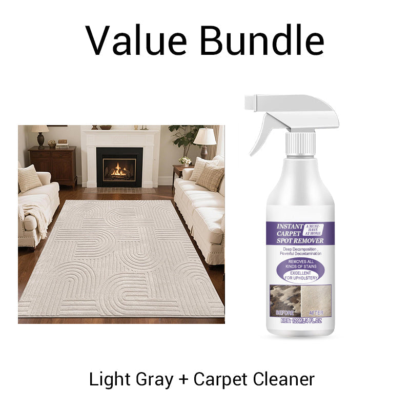 🛋️ HOT SALE! ⚡ Soft Arch Pattern Area Rug – Ultra Soft & Fluffy, Modern Arch Design, Non-Slip Bottom, Washable & Ideal for Living Room Bedroom ✨