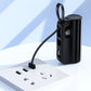 5000mAh Mini Power Bank with Built-in Cable & Stand