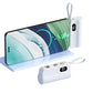 5000mAh Mini Power Bank with Built-in Cable & Stand