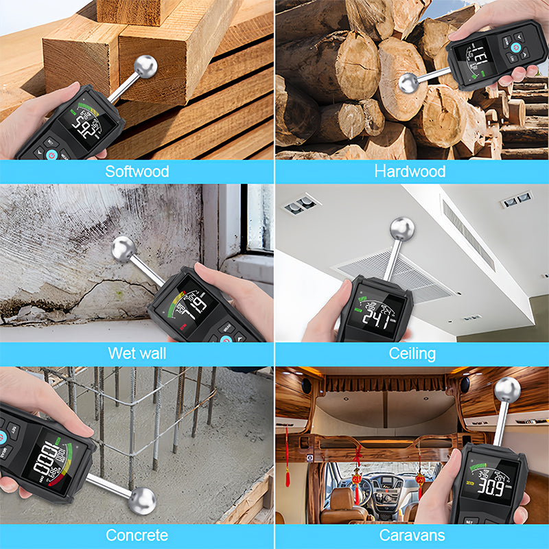 Pinless Non-Destructive Moisture Meter