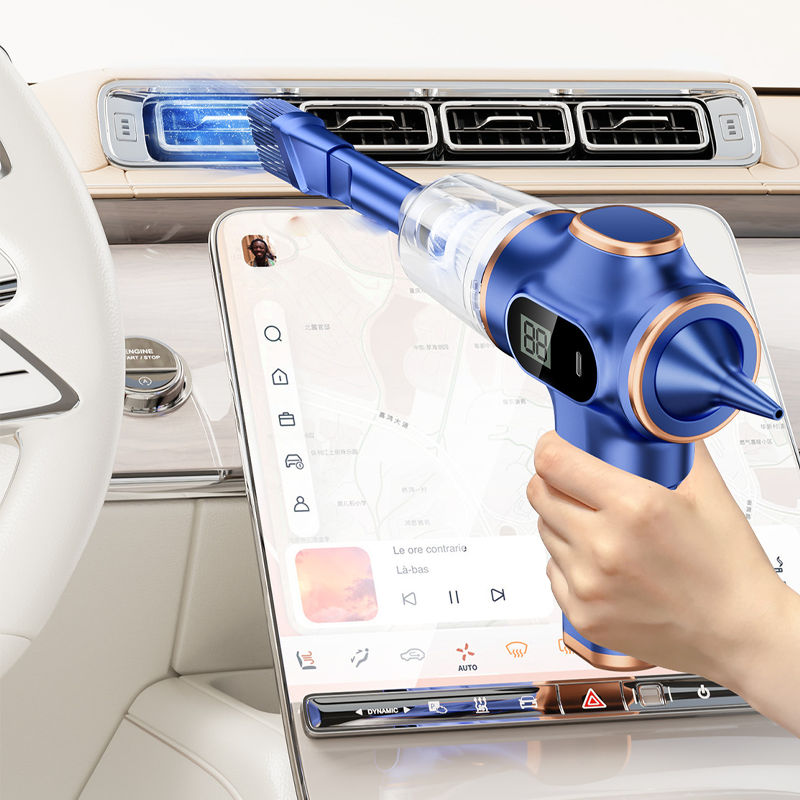 ✨🔥4 in 1 High Power Cordless Car Vacuum Cleaner🍃