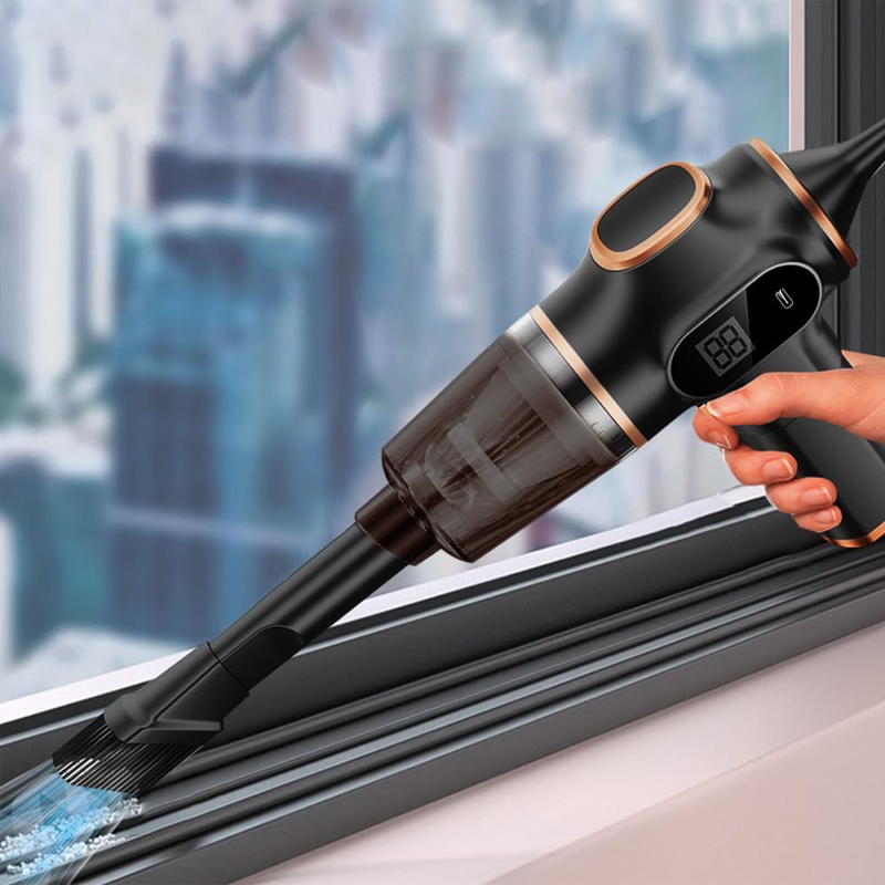 ✨🔥4 in 1 High Power Cordless Car Vacuum Cleaner🍃