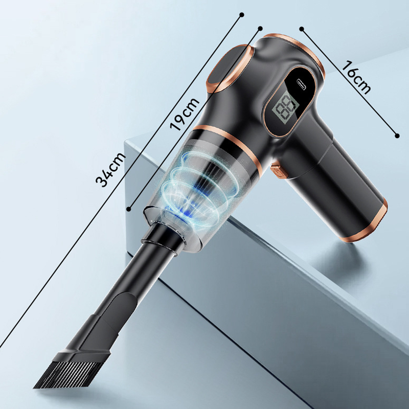 ✨🔥4 in 1 High Power Cordless Car Vacuum Cleaner🍃