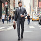 👔 60% OFF NOW! 🕴️ Men's Slim-Fit 3-Piece Suit Set – Tailored Fit, Premium Fabric & Perfect for Formal Occasions 🤵