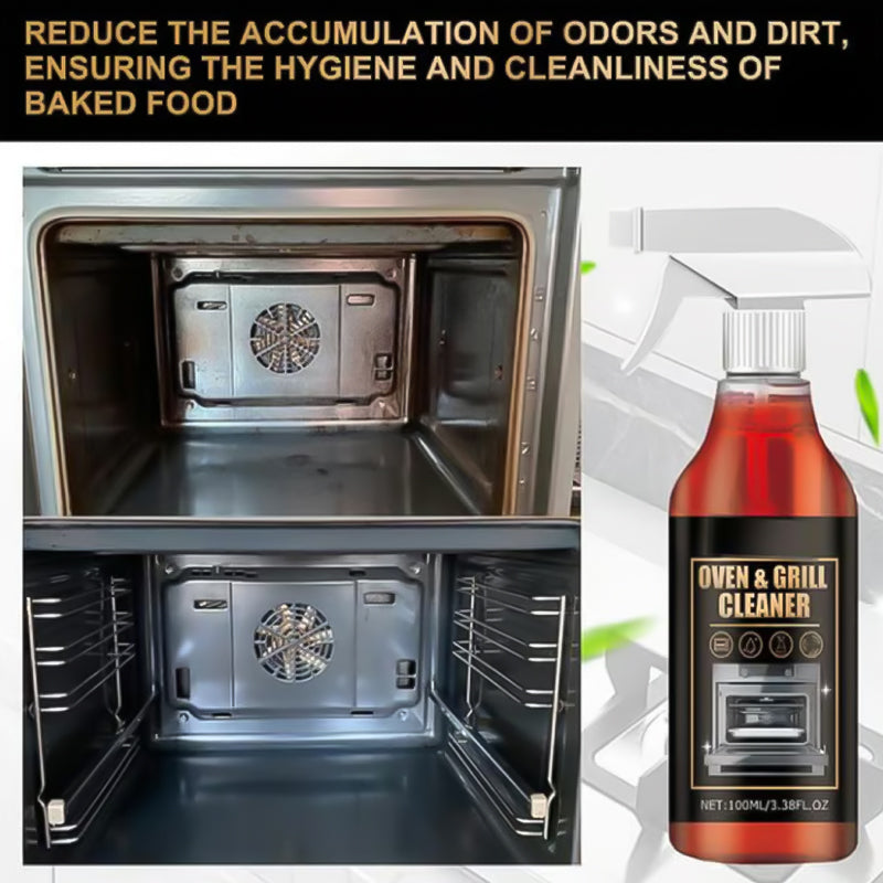BUY 3 GET 2 FREE!!🏆#1 Best Seller ⏰💕⚡Oven & Grill Cleaner Spray✨