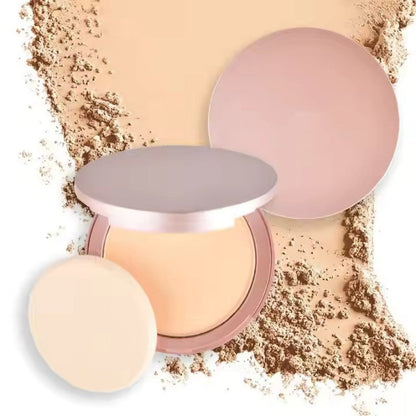 💜LAST DAY -BUY 1 GET 1 FREE💜⚡50K+ SOLD!✨Oil-Control Setting and Contour Powder Compact
