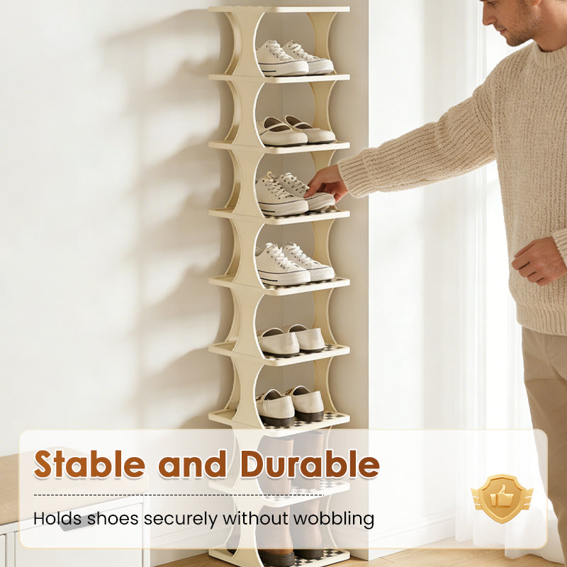 Multi-Layer Space-Saving Shoe Rack