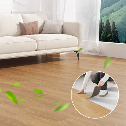 🧱 BUY 3 GET 1 FREE! 🏠 Wood Grain Peel and Stick Floor Tiles – 5-PC Set, Self-Adhesive, Waterproof & Easy DIY Installation 🌿