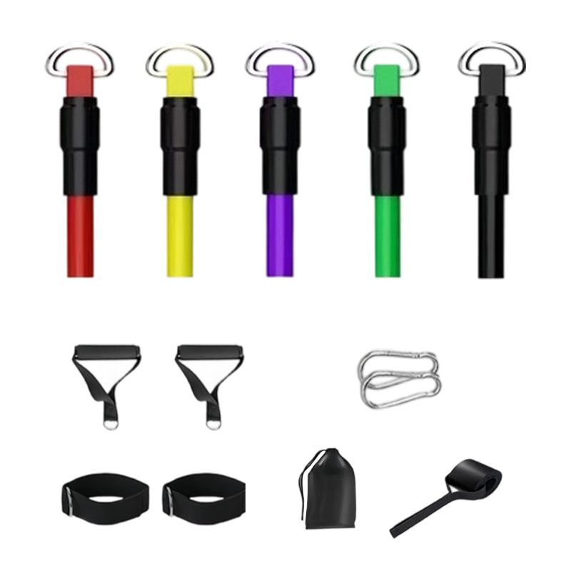13PCS Resistance Band Set with Handle for Home Gym