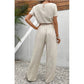 🍃Short Sleeve Top Loose Straight Leg Pants Two Piece Set For Women【S-2XL】