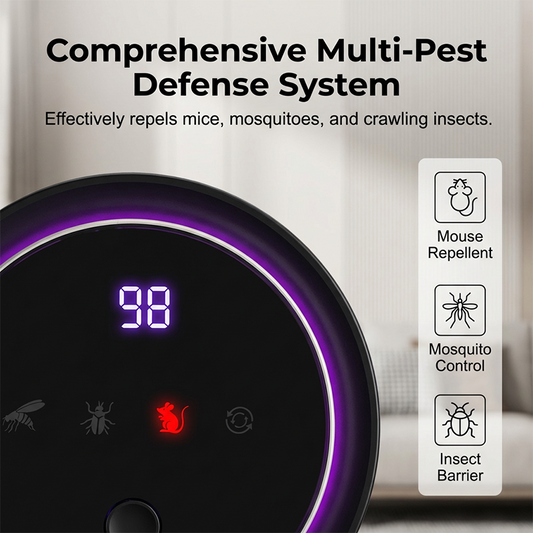 Portable Rechargeable Ultrasonic Rodent Repeller
