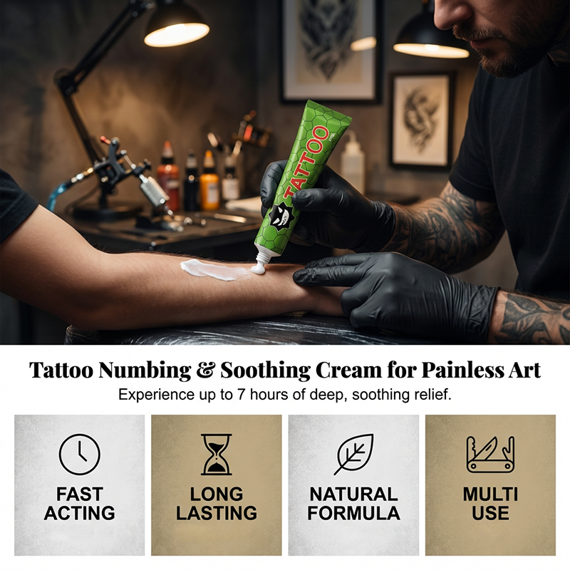 Tattoo Numbing & Soothing Cream
