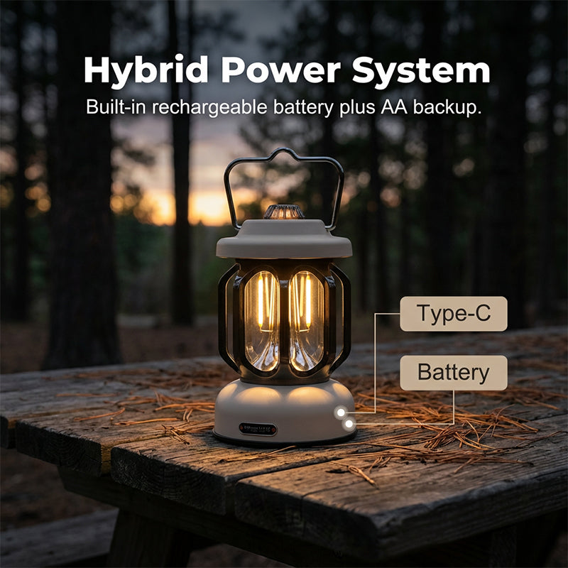 Stepless Dimming LED Camping Lantern