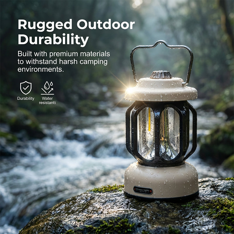 Stepless Dimming LED Camping Lantern