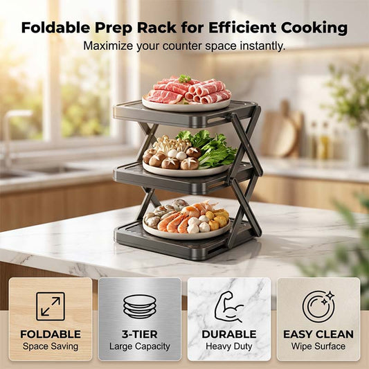 Multi-layer Dish & Prep Tray Storage Rack
