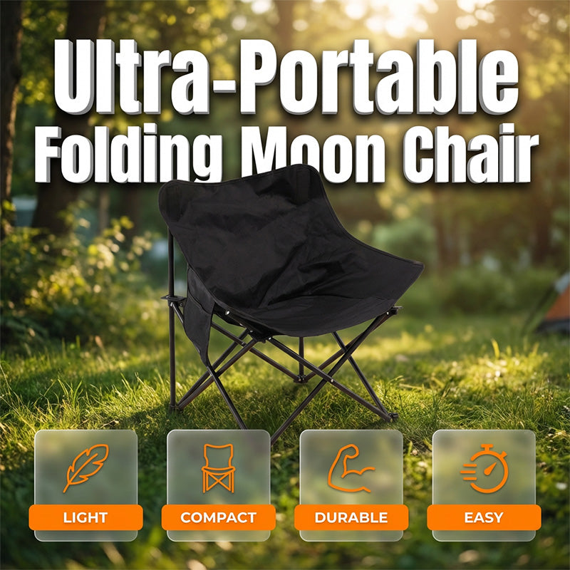 Portable Folding Moon Chair for Camping & Outdoors