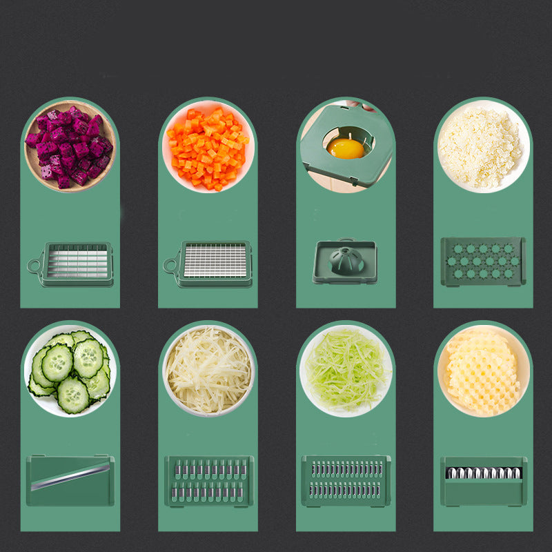 8-in-1 Multifunction Vegetable Chopper