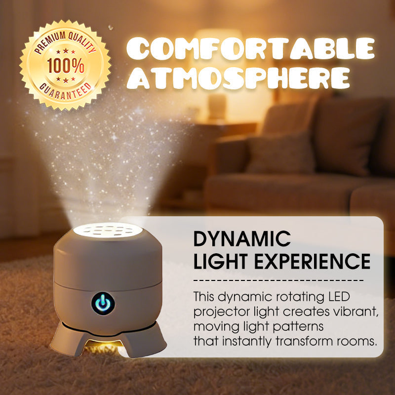 🥳2026 HOT SALE🥳💞80K+ SOLD!🌊 Ocean Wave Projector Light – Dynamic Rotating Aurora, Adjustable Brightness, Rechargeable – with/without Bluetooth Speaker – Bedroom Decor, Night Light, Gift for Kids & Adults