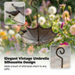 🐦 50% OFF NOW! ✨ Hanging Umbrella Bird Feeder & Bath – Dual-Use, Rust-Resistant, Vintage Style & Perfect for Garden Decor ☂️