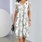 🔥Limited-time offer-Women's Elegant Floral Print Chiffon Dress