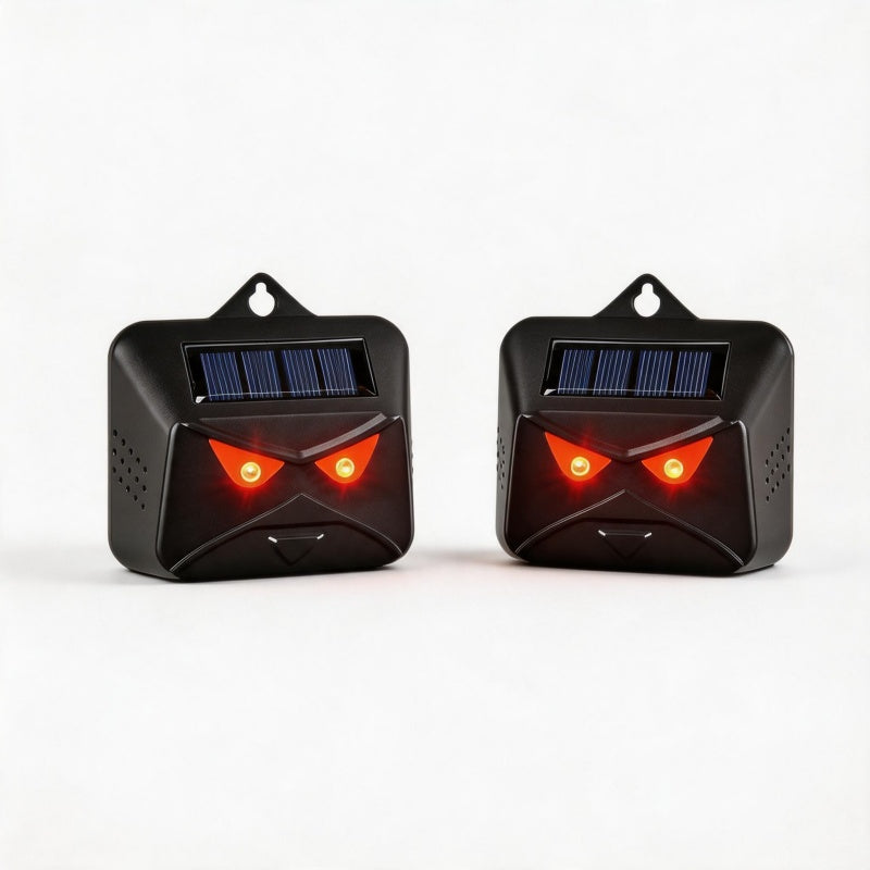 Outdoor Solar-Powered Animal Repeller