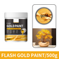 ⏳Time-Limited Special⏰Water-Based Flash Gold Paint – Versatile for Canvas, Wood & Ceramic 🎨🖌️【While Supplies Last】