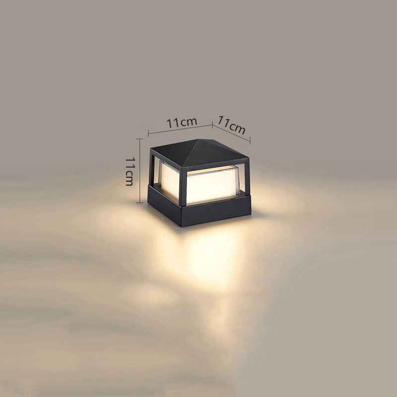 Minimalist Outdoor Post Light for Patios