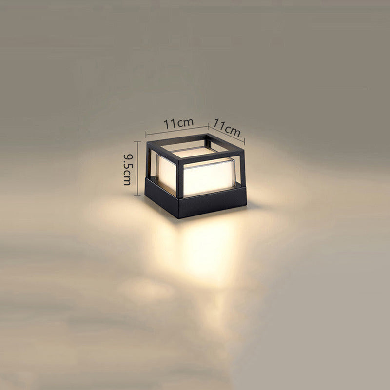 Minimalist Outdoor Post Light for Patios