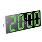 LED Digital Alarm Clock with Mirror Surface