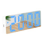 LED Digital Alarm Clock with Mirror Surface