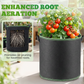 🌱👜 5-Pack Thickened Non-Woven Grow Bag With Handles – Heavy Duty, Breathable Fabric, Eco-Friendly, Large Capacity. Perfect For Potatoes, Tomatoes & Herbs! 🥔🍅🌿