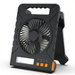 🌞 LIMITED-TIME 50% OFF! ✨ Solar-Powered Outdoor Fan – Rechargeable, Ultra-Quiet, with LED Light 💡