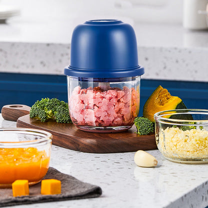 🔥HOT SALE 49% OFF🧑‍🍳Cordless Multifunctional Mini Electric Food Processor, Wireless Portable Kitchen Chopper for Minced Meat, Garlic & Baby Puree, Fast Food Prep Kitchen Helper
