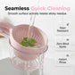 Double-Layer Fruit Washing Basket with Handle and Pour Spout