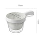 Double-Layer Fruit Washing Basket with Handle and Pour Spout