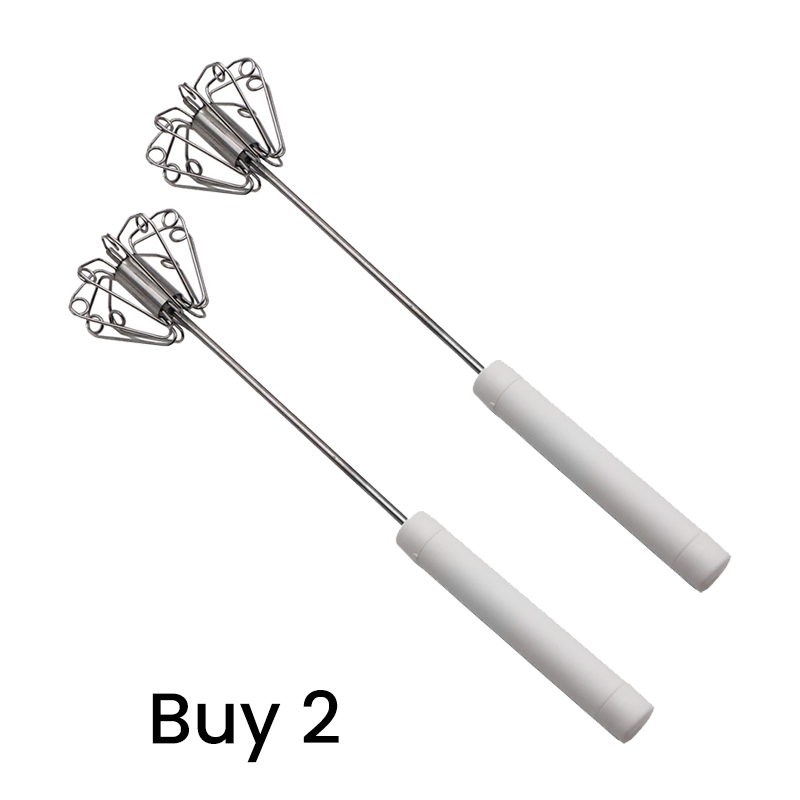 ⚡Buy 2 Get 1 Free⚡Stainless Steel Hand Egg Beater | Effortless Whisking – No Batter Splatter, Dishwasher Safe & Built to Last