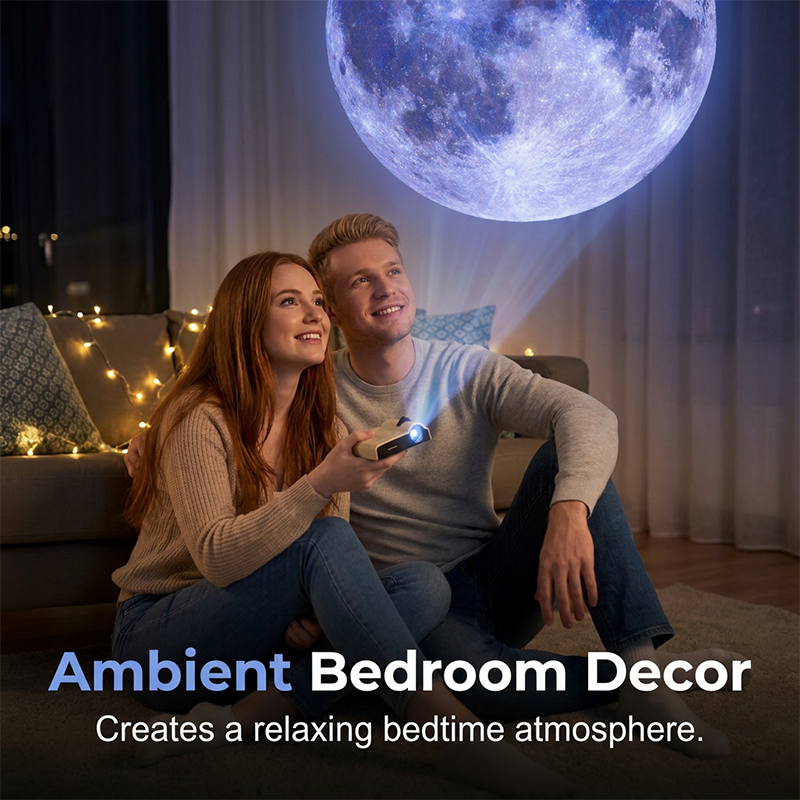 Portable LED Projection Night Light