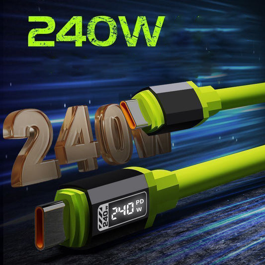 Flexible Silicone Fast Charge Cable