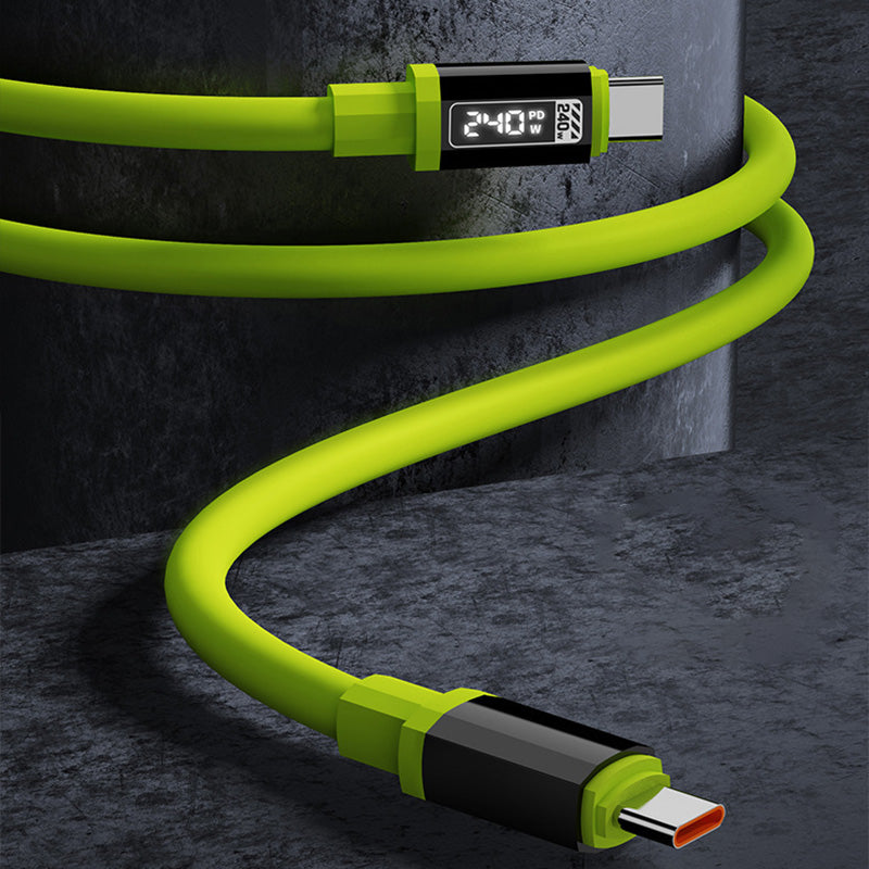 Flexible Silicone Fast Charge Cable