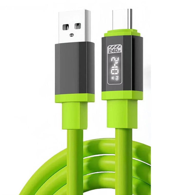 Flexible Silicone Fast Charge Cable