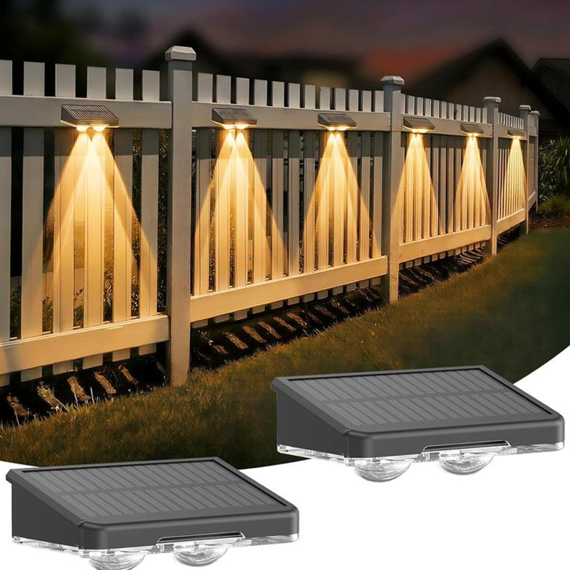 Solar Outdoor Wall Light – 3 Color & Rainbow