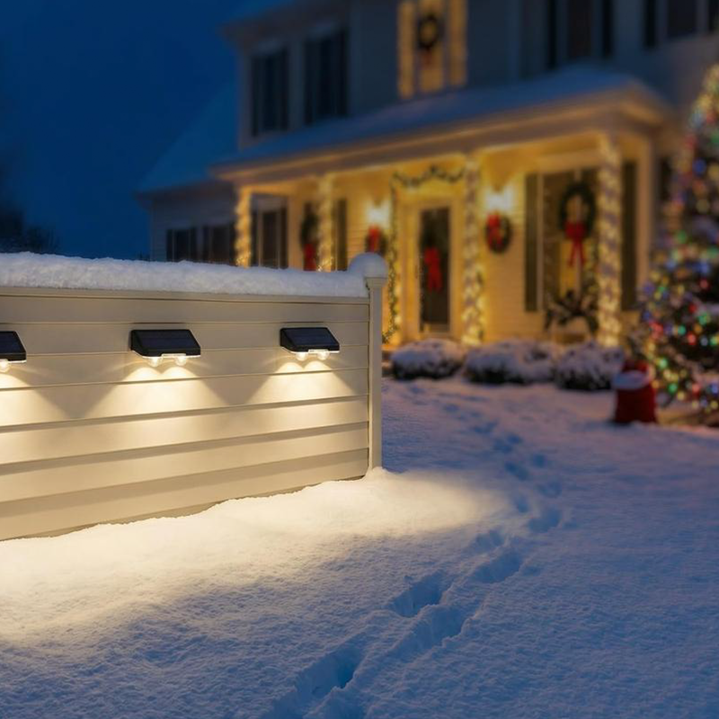 Solar Outdoor Wall Light – 3 Color & Rainbow