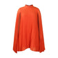 Trending Now⭐💃 Graceful Pleated Dress with Cape Silhouette
