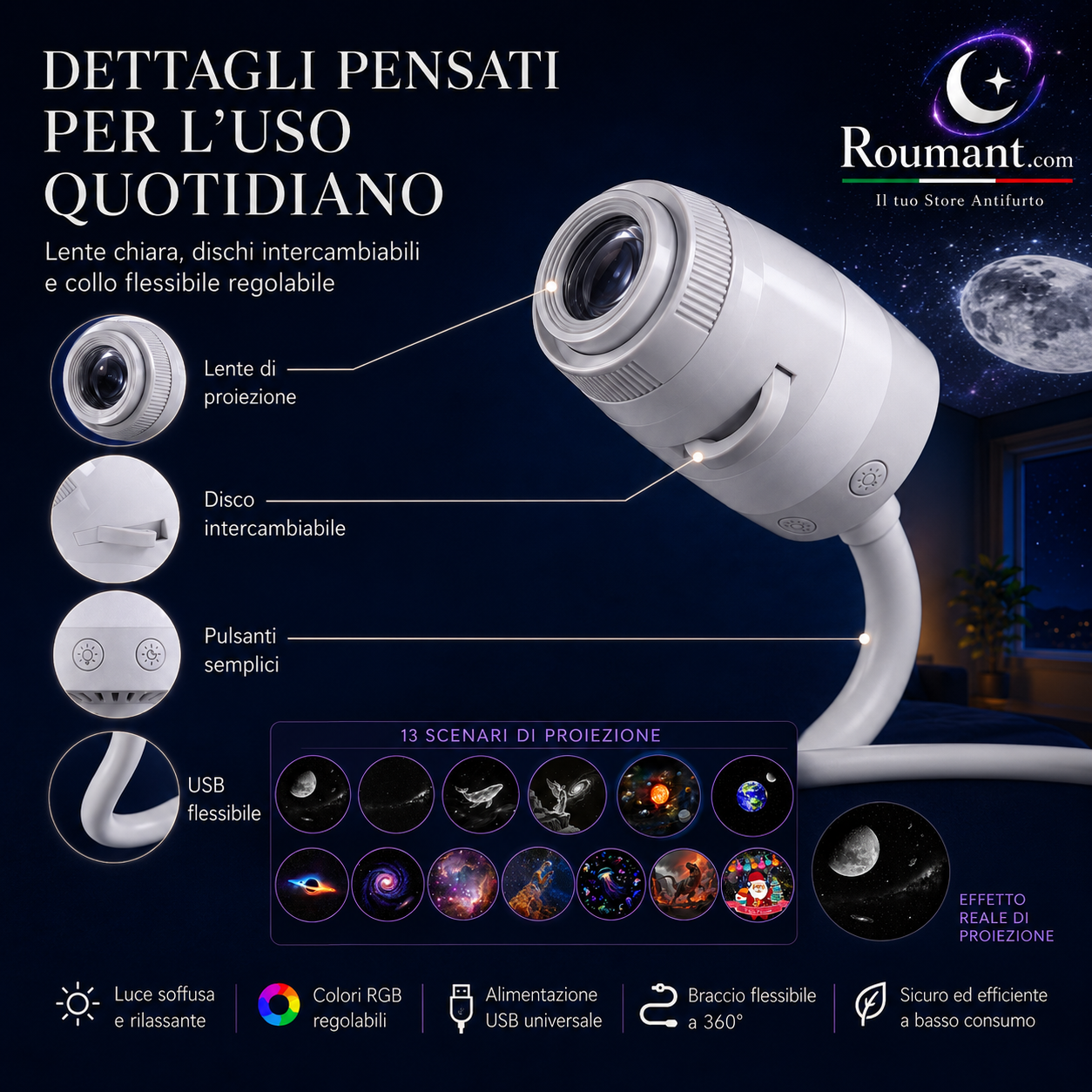🌌 2026 Sale — Over 27,000 Sold! 💫 USB Star Projector Lamp – Dreamy Galaxy Nights ✨